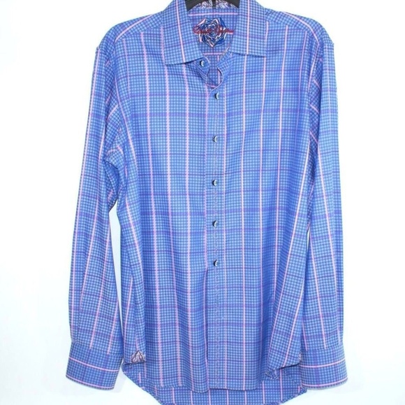 Robert Graham Other - Robert Graham Flip Cuff Classic Fit Shirt, MED